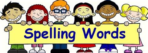Please use and share these clipart pictures with your friends. Wheatland Elementary School - Spelling words