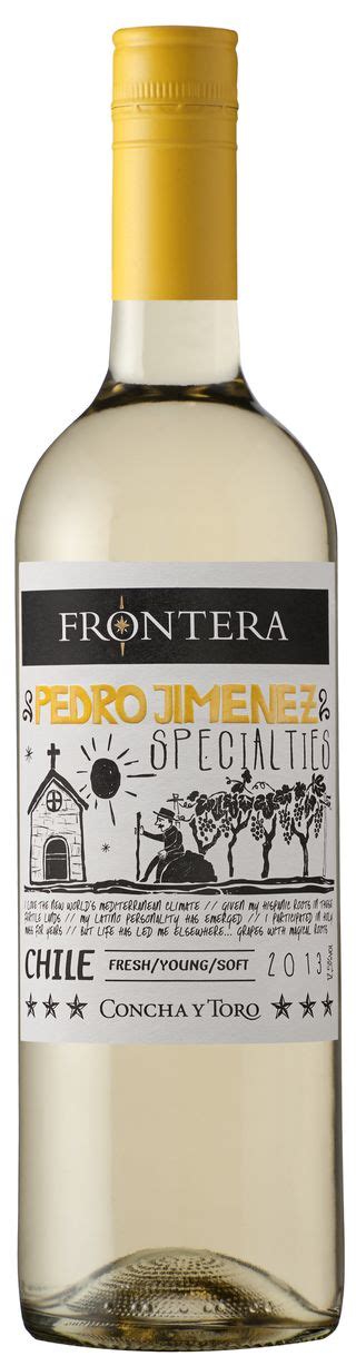 Summer Sip Frontera Specialties Pedro Jimenez 2013 From Chile Wine With Wanda