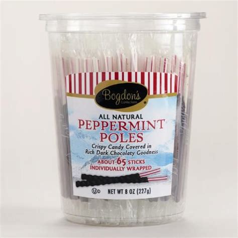 Bogdon Peppermint Sticks Peppermint Natural Candy