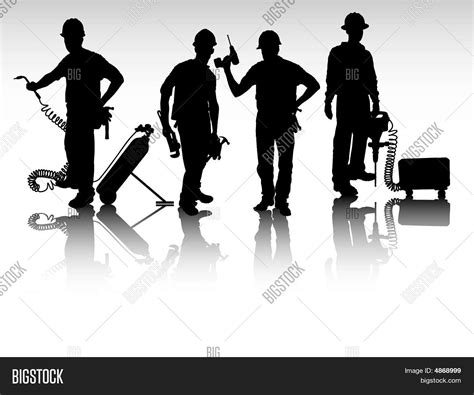 Workers Vector And Photo Free Trial Bigstock