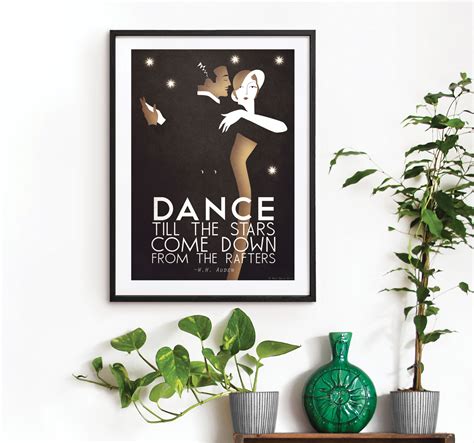 Vintage Dance Vintage Style Art Vintage Art Deco Dance Poster