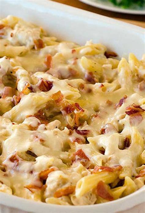Maybe you would like to learn more about one of these? Chicken-Bacon-Ranch Baked Penne Recipe - Flavorite