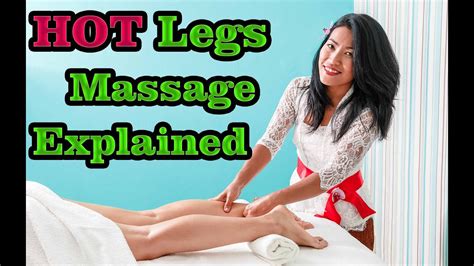 Hot Stones Legs Massage Tutorial Balinese Massage Jepun Bali