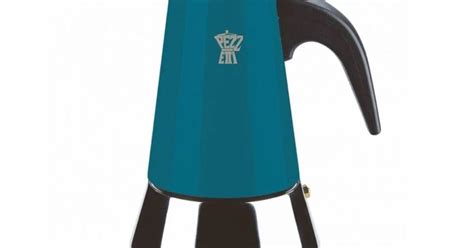Pezzetti Steelexpress Moka Pot 6 Cup Teal Blue Shop Coffee