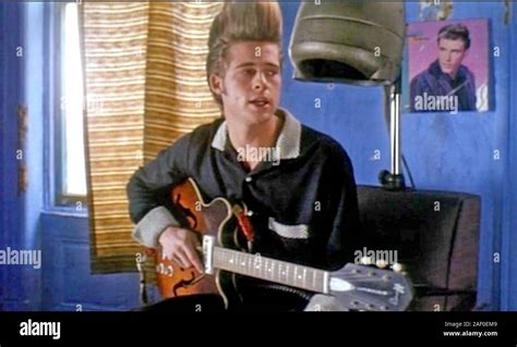 Johnny Suede 1991 Paramount Pictures Film With Brad Pitt Stock Photo
