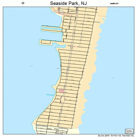 Seaside Park Map