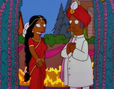 apu gets married 25 of the best moments from the simpsons pictures pics uk