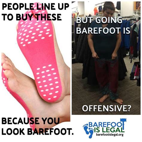 A Growing Facebook Group Advocates For People Being Barefoot In Public