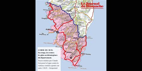 Retrouvez toutes les informations essentielles sur l'évolution de la situation sanitaire. Corse-du-Sud (2A) : la carte des routes à la mortalité la ...