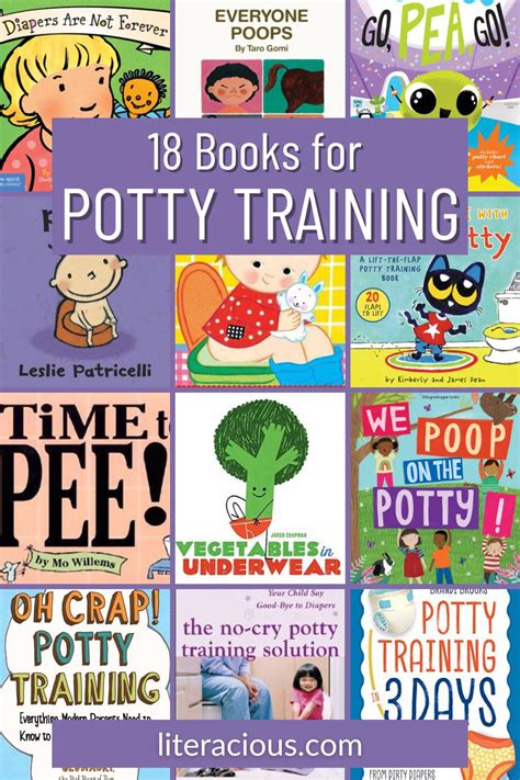 18 Books For Potty Training Literacious