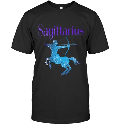 Sagittarius Zodiac Astrology Horoscope Symbols Graphic Tee Tshirt Gift