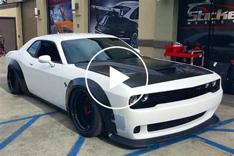 How To Liberty Walk Your Dodge Challenger Hellcat Carbuzz