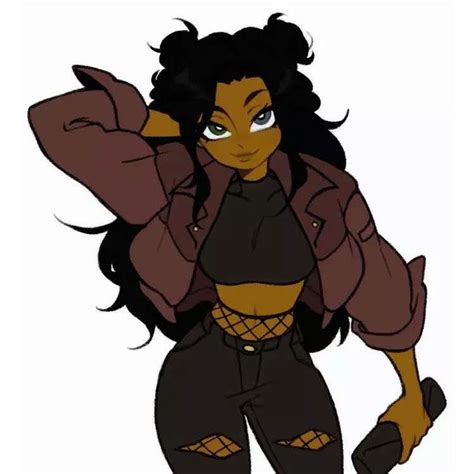 Pin By Kai On Makeup In 2020 Black Girl Art Black Girl Cartoon