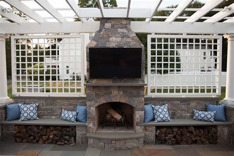 How To Build Our Most Popular Finished Outdoor Fireplace Firefarm Living
