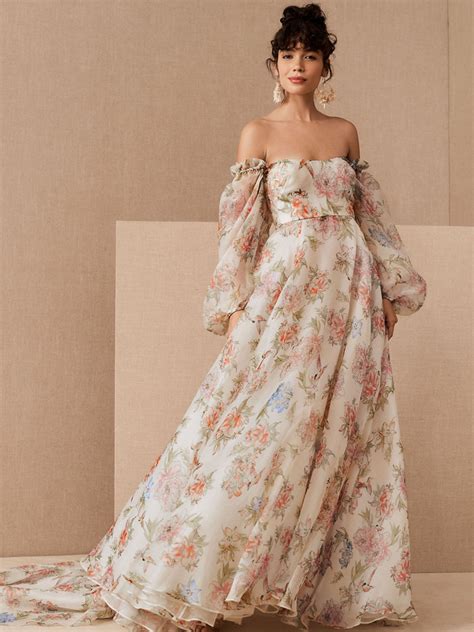 30 Floral Wedding Dresses You Must See