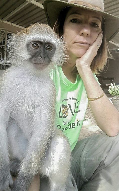 Rescued Monkey Makes Friends With Every Animal He Meets