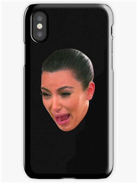Crying Kim Kardashian Iphone Case By Valentinahramov Iphone Cases