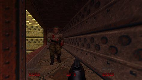 Doom 64 Pc Level 01 Staging Area Youtube