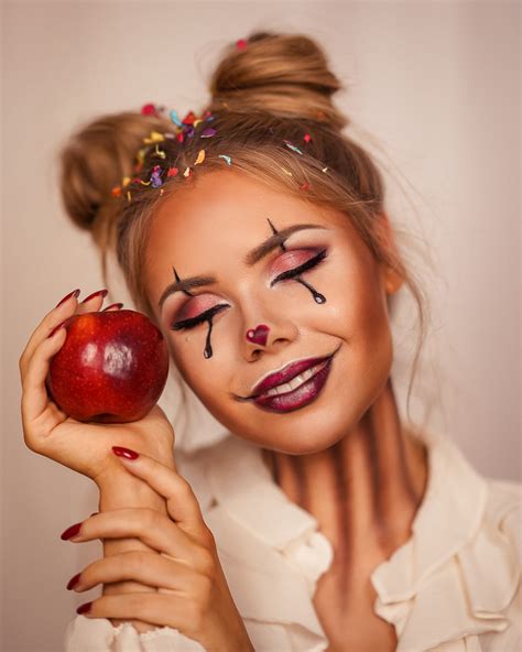 Halloween Makeup Clown 3 Einfache Ideen Therubinrose