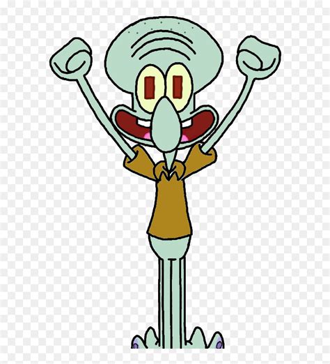 Squidward Tentacles Plankton And Karen Drawing Mr Happy Squidward Png