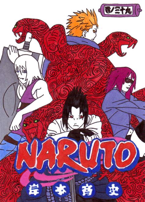 Naruto Manga Cover Thirty Nine By Frecklesmile On Deviantart
