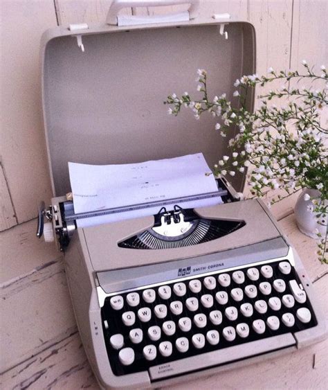 Sold | Working typewriter, Smith corona typewriter, Office ...