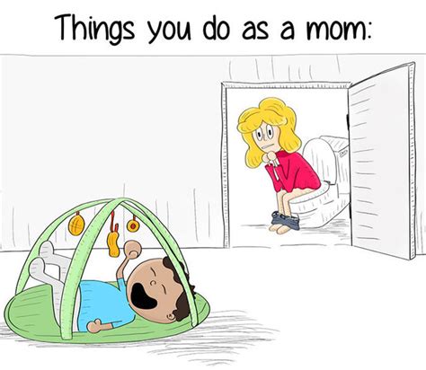 This Artist Turned Crazy Motherhood Moments Into Comics Demilked