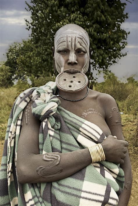 Mursi Woman Sth Ethiopia Mago Valley Rod Waddington Flickr