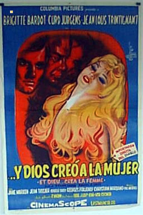 Y Dios Creo A La Mujer Movie Poster Et Dieu Crea La Femme Movie Poster