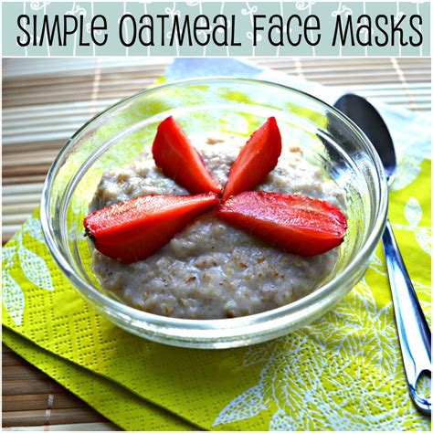 Diy Homemade Oatmeal Face Mask Recipes Bellatory
