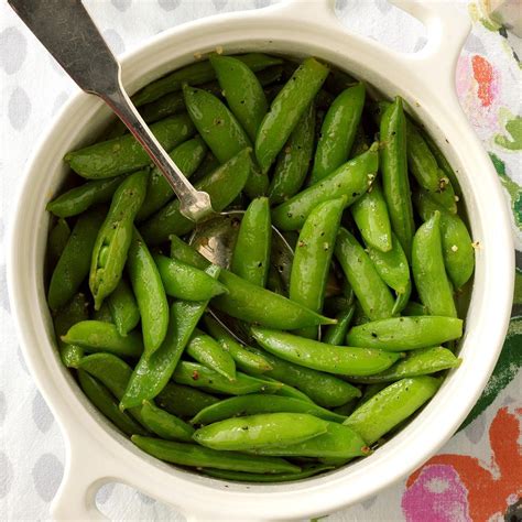 Zesty Sugar Snap Peas Recipe Taste Of Home