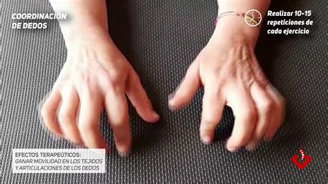 FISIOTERAPIA EN CASA Coordinación de dedos de la mano YouTube