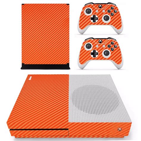 New Carbon Fiber Skin Sticker Decal For Microsoft Xbox One S Console