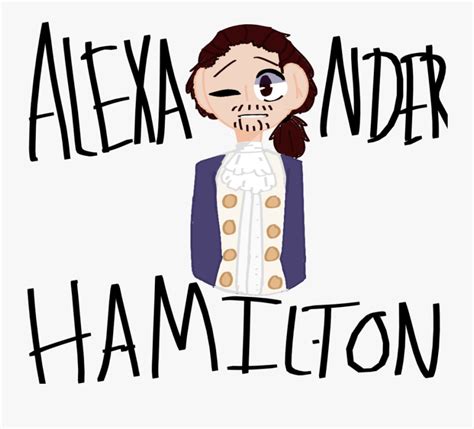 Alexander Hamilton W Cartoon Free Transparent Clipart Clipartkey