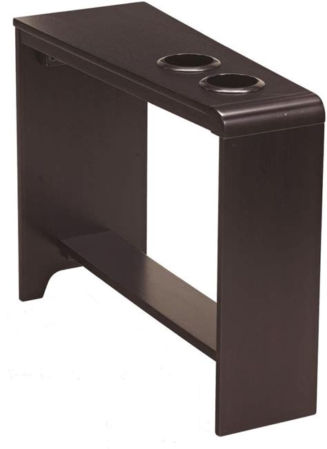 Signature Design By Ashley Carlyle Almost Black Chair Side End Table