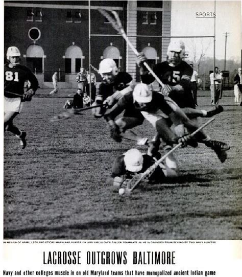 Navy Lacrosse In Life Magazine 1950s Lacrosse Navy Life Magazine