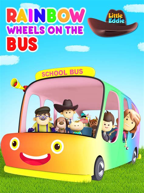 Watch Rainbow Wheels On The Bus Little Eddie On Amazon Prime Video