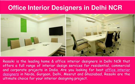 Ppt Office Interior Designers In Delhi Noida And Gurgaon Powerpoint