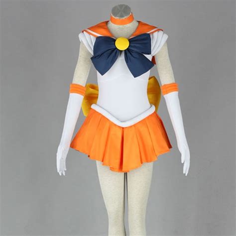 Sexy Plus Size Adult Sailor Moon Minako Aino Sailor Venus Costume For