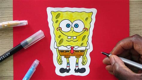 How To Draw Spongebob Squarepants Drawing Tutorial Dma Youtube