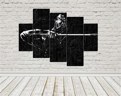 Dishonored Poster Set Dishonored Canvas Art Print Room Decor Etsy