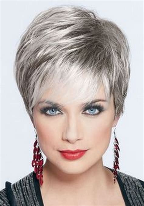 Among the pixie short hair cuts, gray hair has become quite popular lately. Short hair styles for gray hair
