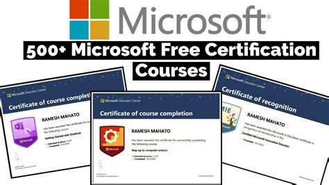 Microsoft Educator Center Free Online Courses Microsoft Free Courses