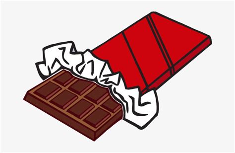 A Bar Of Chocolate Clipart 120px Image 7