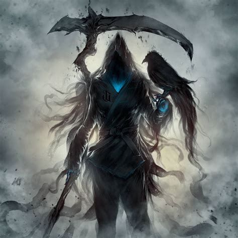 Reaper By Ckgoksoy On Deviantart Dark Fantasy Art Arte Fantástica