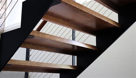 Midcentury Modern Home Open Stairs Pittsford Ny Keuka Studios