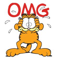 Garfield by Bare Tree Media sticker #23390 | Garfield quotes, Garfield cartoon, Garfield