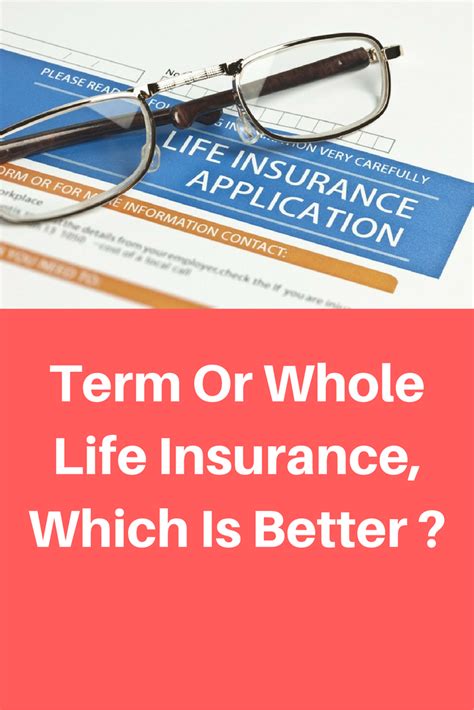 Whole life insurance is more expensive than term life insurance, but there are some advantages, such as cash value you can borrow against. Term Or Whole Life Insurance, Which Is Better ? | Whole life insurance, Life insurance policy ...