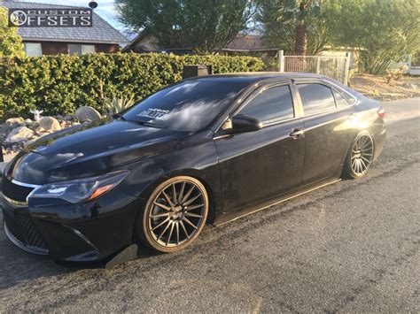 2016 Toyota Camry Niche Form Airforce Bagged Custom Offsets