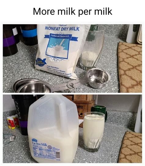 more milk per milk nonfat dry milk ifunny